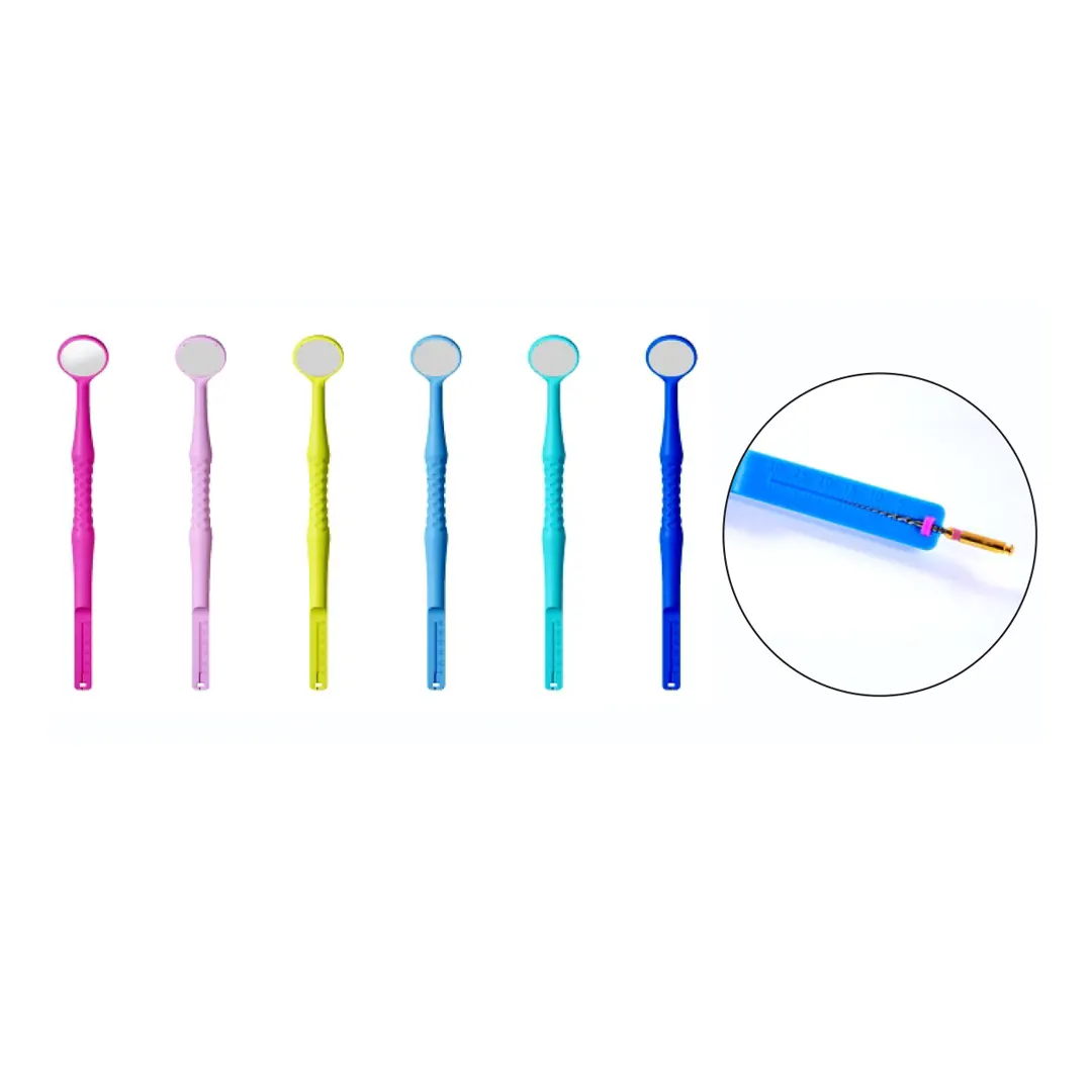 M2 Rainbow Dental Mirror With Endo Guage - Shop4Smile - Delivering ...