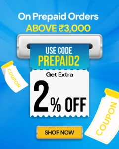 Coupon Code Get Extra 2% Off on order above 3000